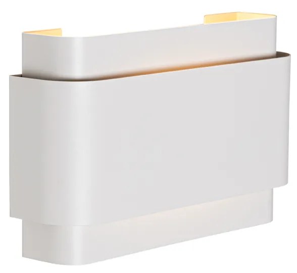 Aplique industrial branco 2 luzes - Coen