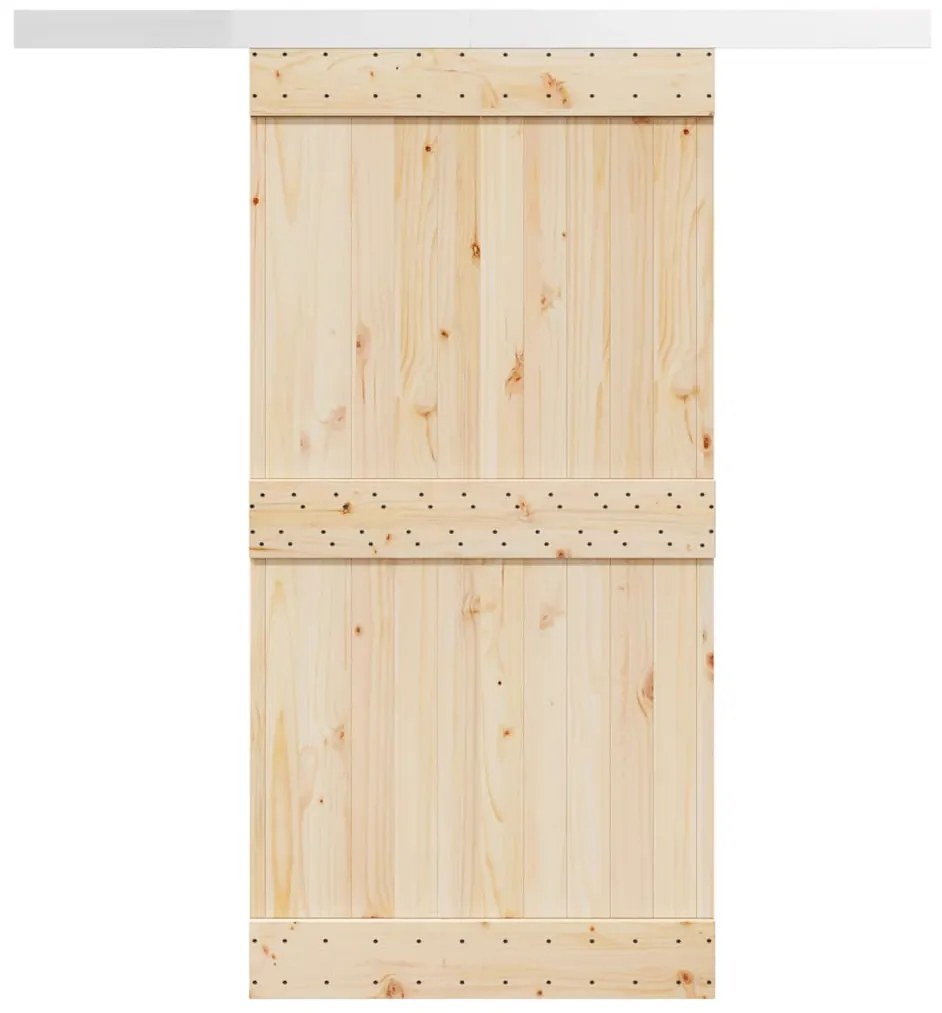 Kit de ferragens para porta de correr tira liga alumínio 200 cm