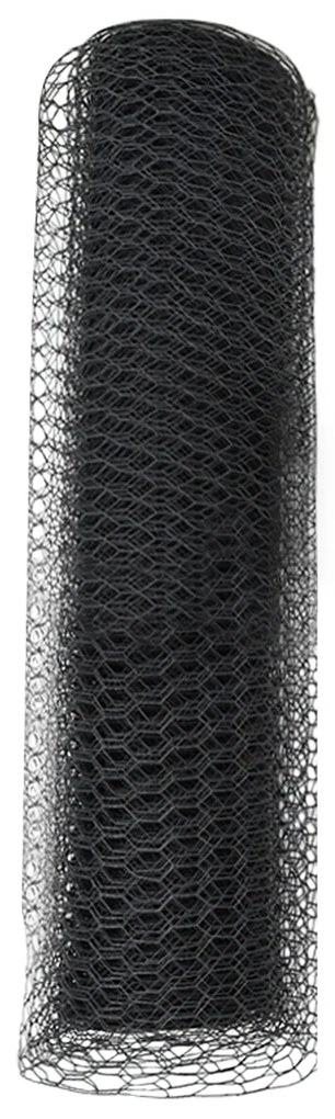 Cerca Hexagonal Cinza 0.8x100 m de Aço