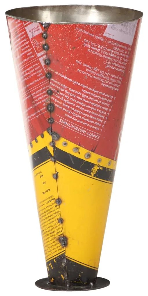 323732 vidaXL Suporte para guarda-chuva 29x55 cm ferro multicolorido