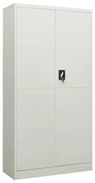 Cacifo 90x40x180 cm Aço Cinzento-claro