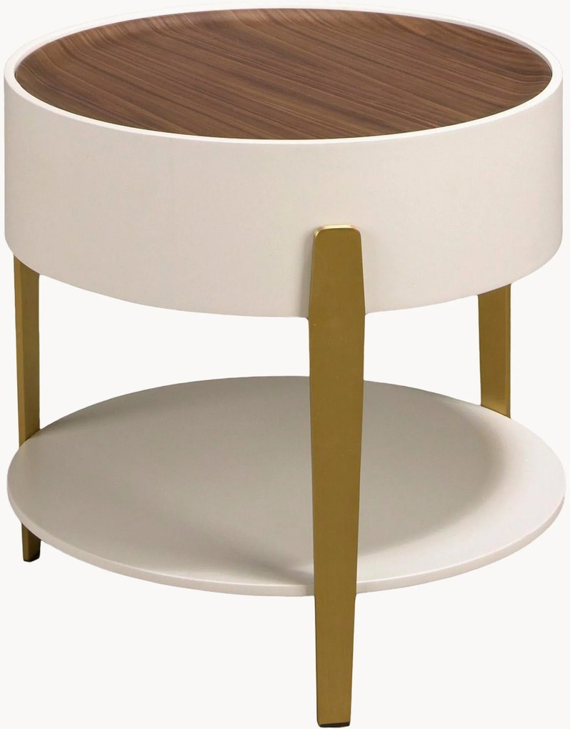 Mesa de apoio redonda Severino