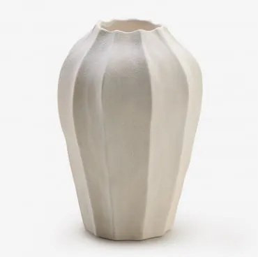 Vaso Em Cerâmica Zorvin ↑20 Cm - Sklum