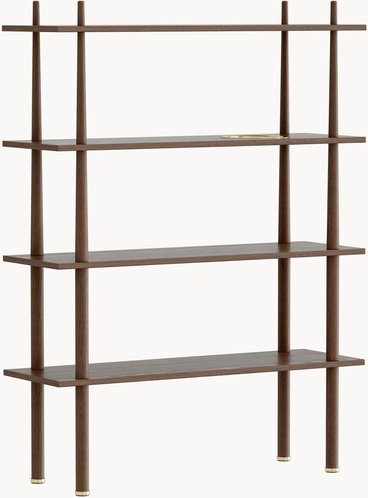 Estante em madeira de carvalho com 4 prateleiras Stories