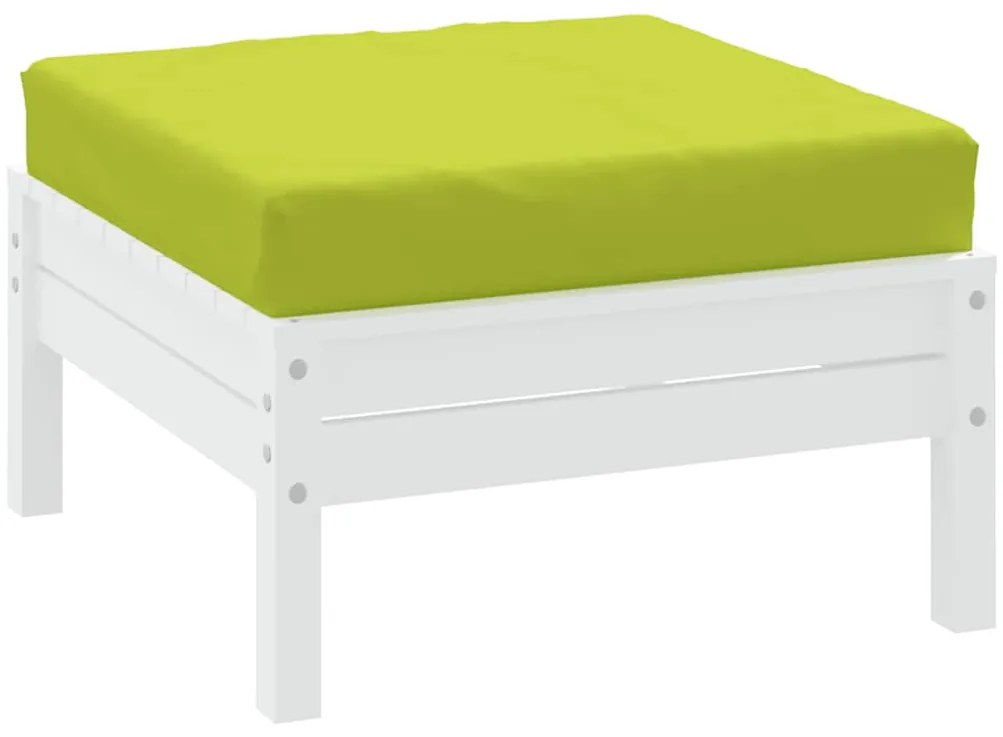 Almofadão p/ móveis de paletes 60x60x9,5cm oxford verde-brilhante
