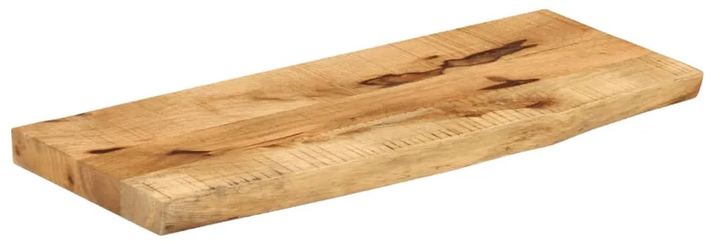 Tampo de mesa c/ borda viva 70x20x3,8cm mangueira áspera maciça