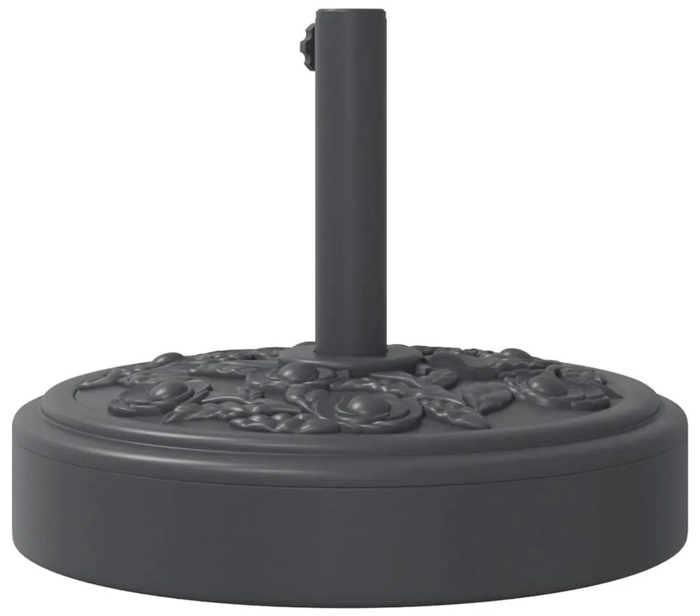 Base de guarda-sol para postes de Ø38/48 mm 25 kg redondo
