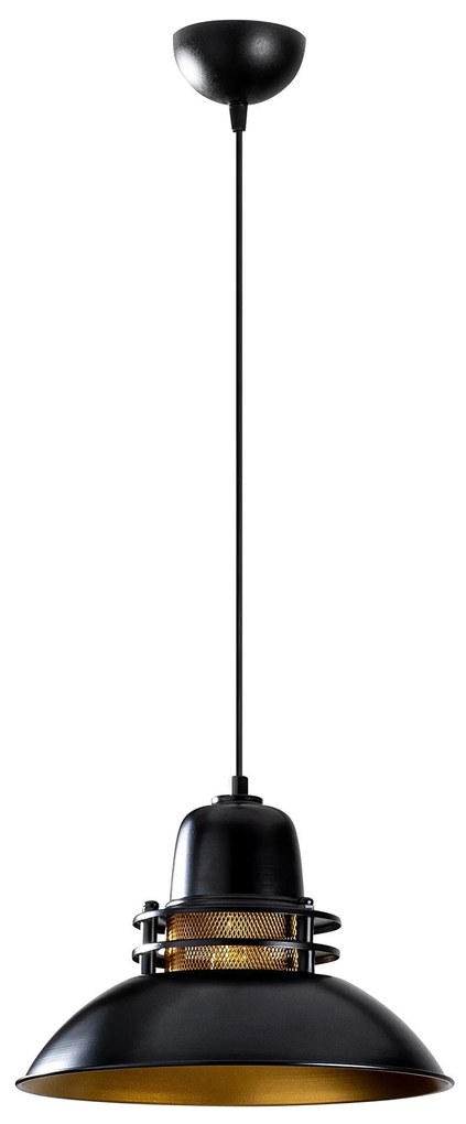 Chandelier Berceste – Preto – 34 x 34 cm