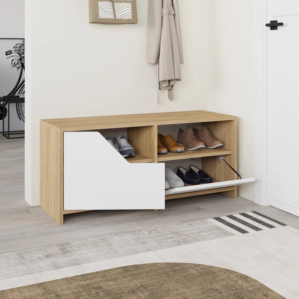 Armário Multiusos Berlin – Branco – 60x200x35 cm