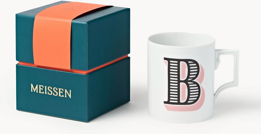 Westwing x MEISSEN, Caneca com motivo decorativo, artesanal