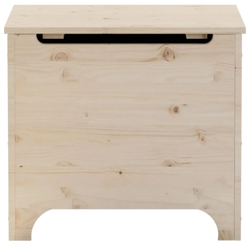Caixa de arrumação com tampa RANA 60x49x54 cm pinho maciço