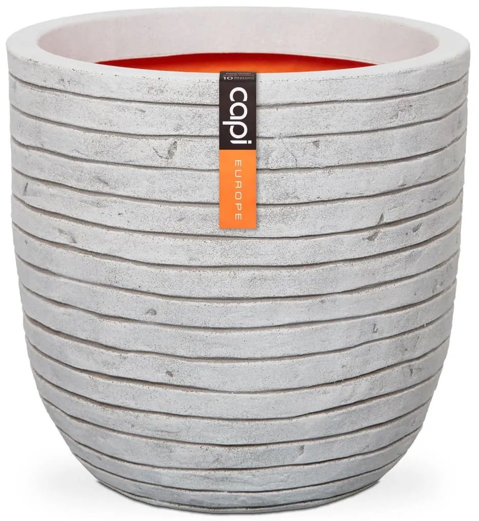 424290 Capi Vaso oval Nature Row 54x52 cm marfim KRWI935