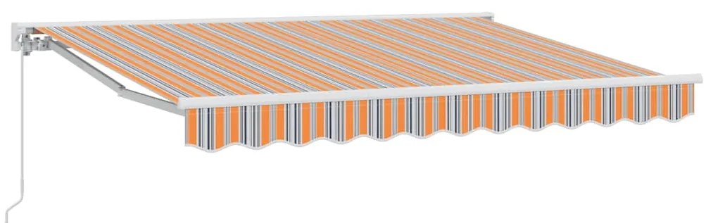 Toldo Retrátil Manual Azul Marinho 250x200 cm