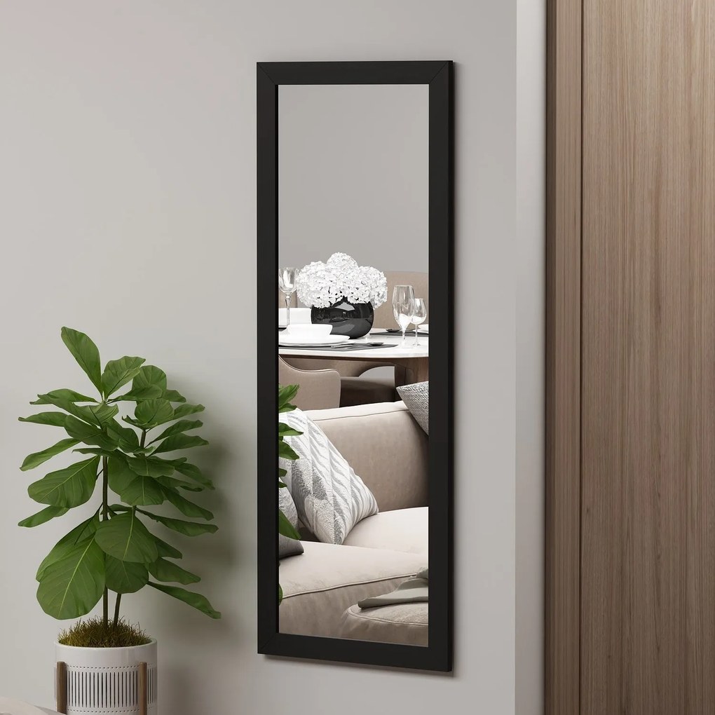 Espelho Omilo – Preto – 40 cm x 105 cm x 2 cm