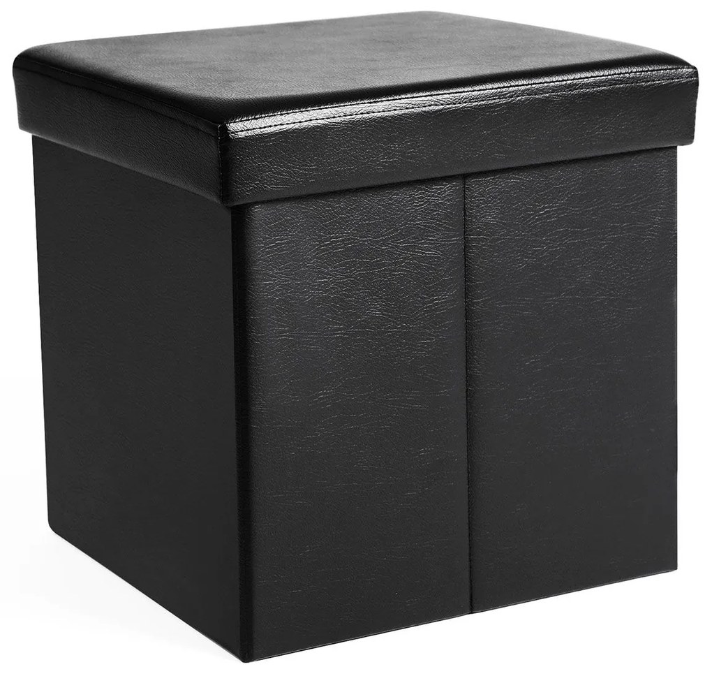 Pufe dobrável Songmics 38 x 38 x 38 cm
