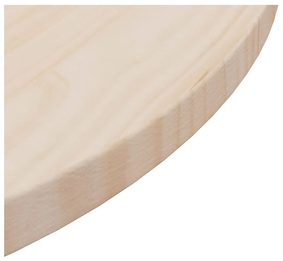 Tampo de mesa pinho maciço Ø60x2,5 cm
