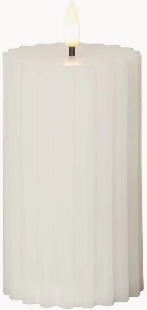 Vela cilíndrica LED Flame Stripe
