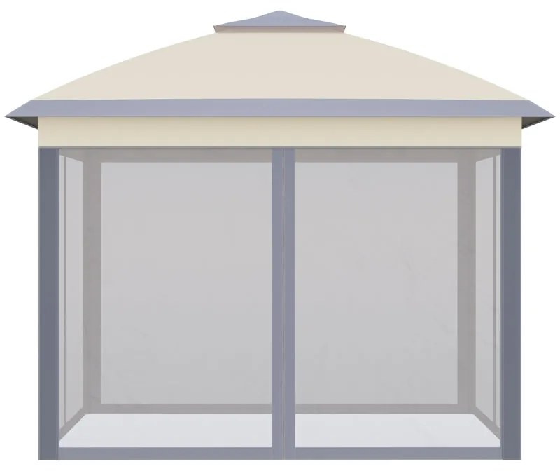 Pérgola Dobrável com Altura Ajustável - 3x3m