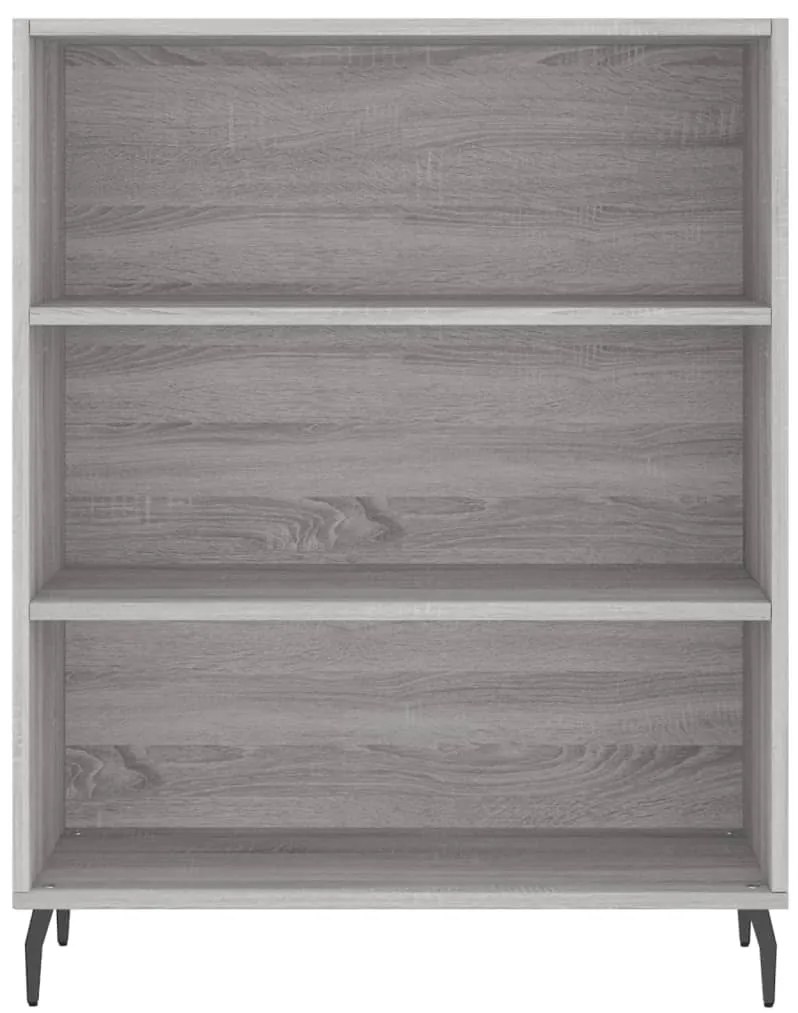 Armário alto 69,5x34x180 cm derivados de madeira sonoma cinza