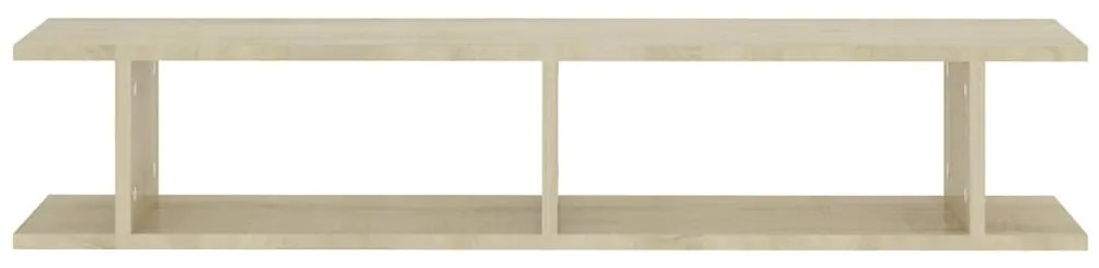 Estantes de parede 2 pcs 105x18x20 cm contrapl. carvalho sonoma