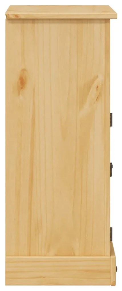 Móvel de WC Corona 70x33x80 cm madeira de pinho maciça