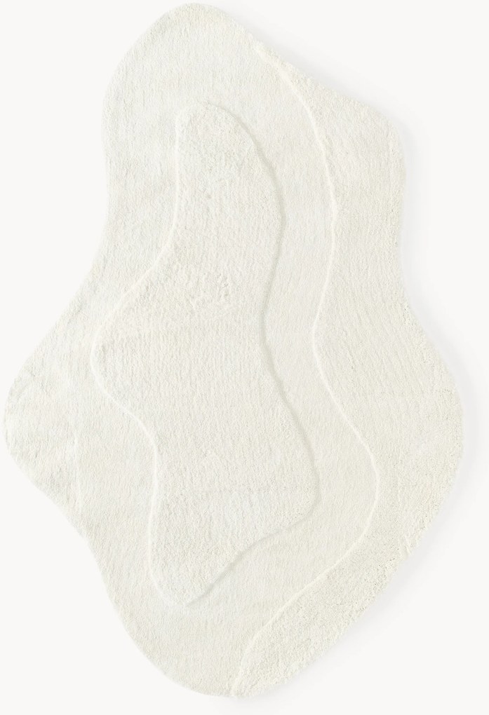 Tapete com relevo e forma orgânica Kyla