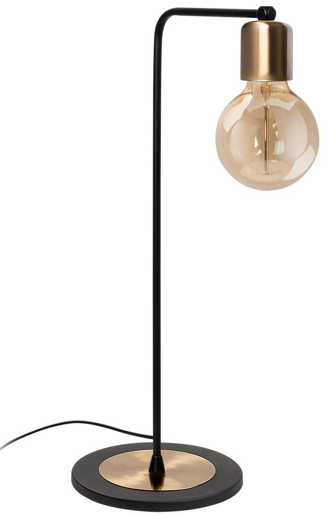 Candeeiro de Mesa Harput – Preto – Diâmetro 17 cm, Altura 52 cm