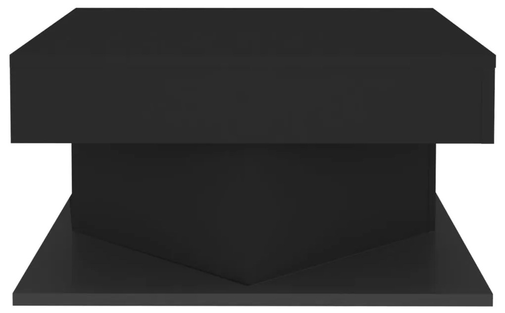 Mesa de centro 57x57x30 cm derivados de madeira preto