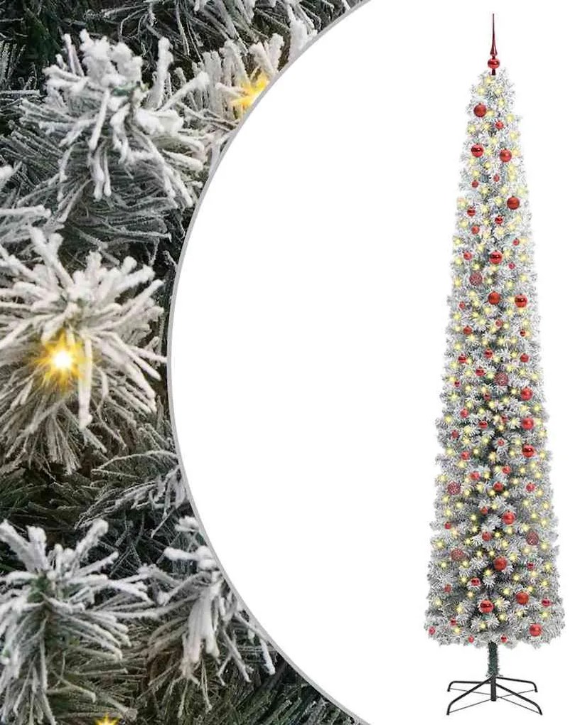 vidaXL Árvore de Natal Artificial Verde 300 cm PVC e Aço e Plástico