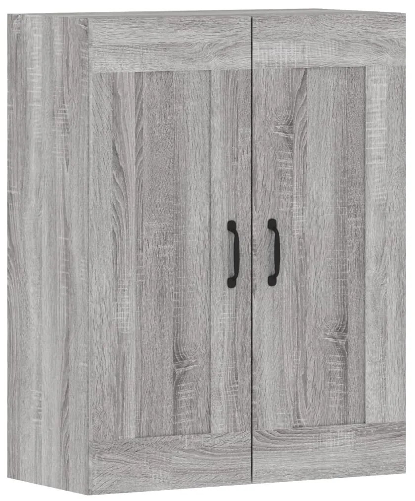 Móveis de parede 2 pcs derivados de madeira cinzento sonoma