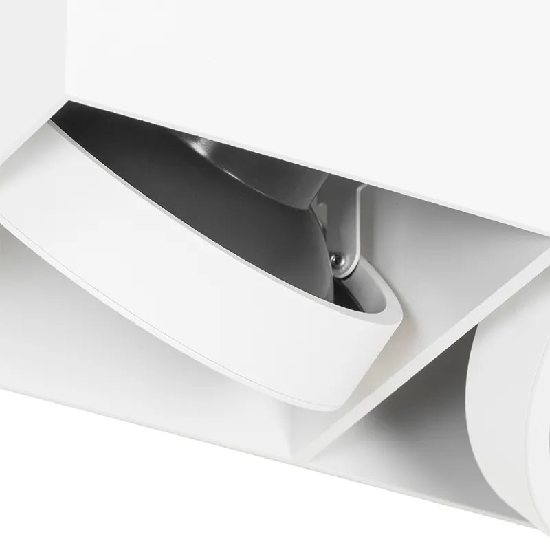 Foco Inteligente Branco Retangular 2-Luzes Incl. 2 Wifi GU10 111mm - Box