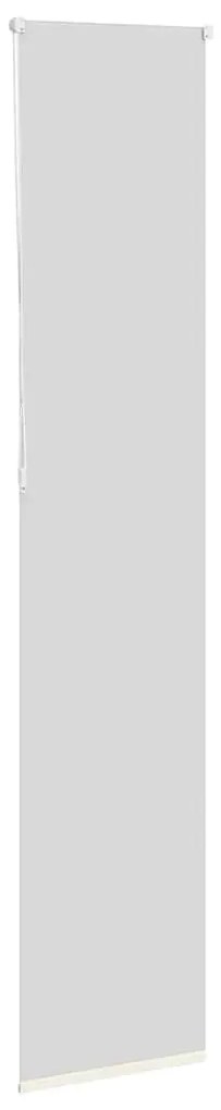 Persiana de enrolar 45x210 cm largura tecido 40,7 cm poliéster