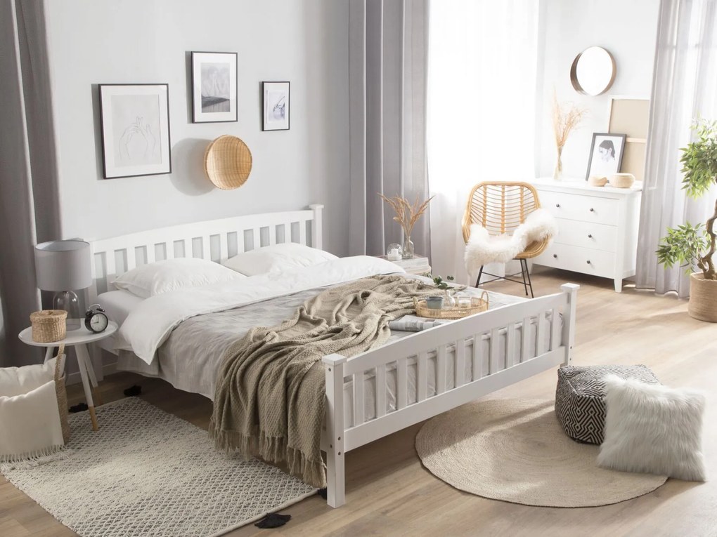 Colchão de espuma duplo com capa removível médio 160 x 200 cm PEARL Beliani