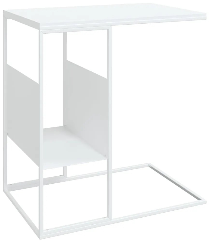 Mesa de apoio 55x36x59,5 cm derivados de madeira branco