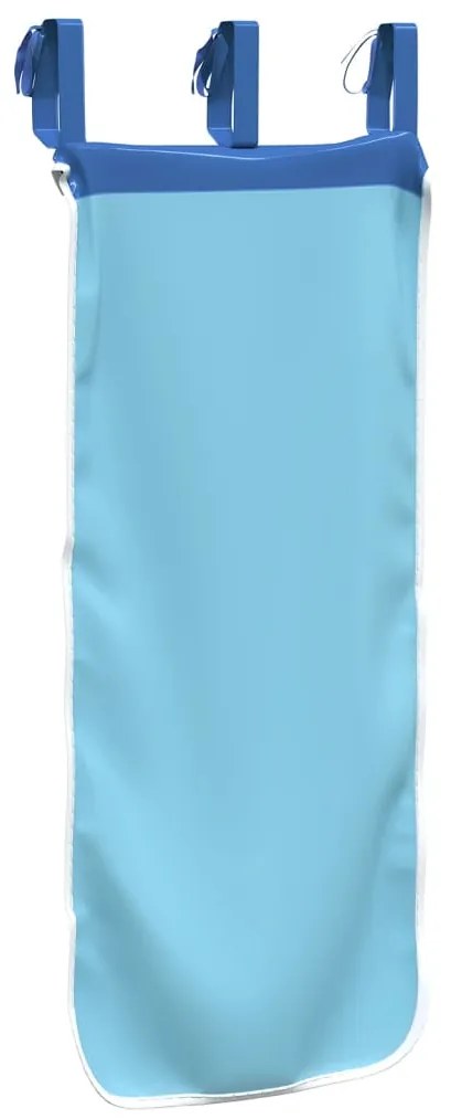 Cortinas para cama elevada poliéster azul