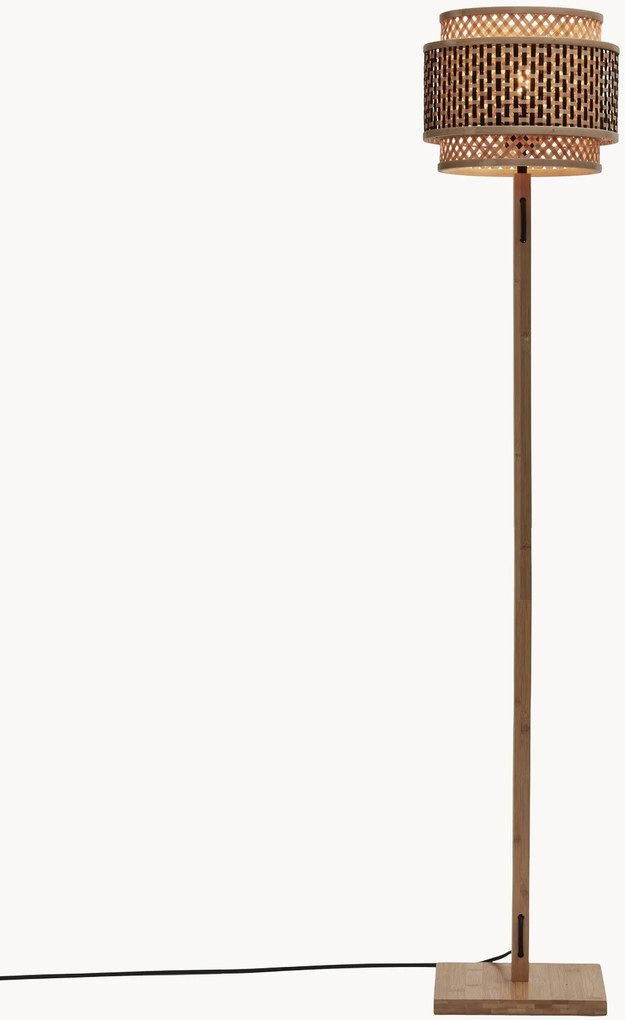 Candeeiro de pé em bambu Bhutan