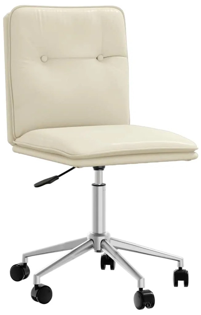 Cadeiras de jantar 4 pcs couro art. creme