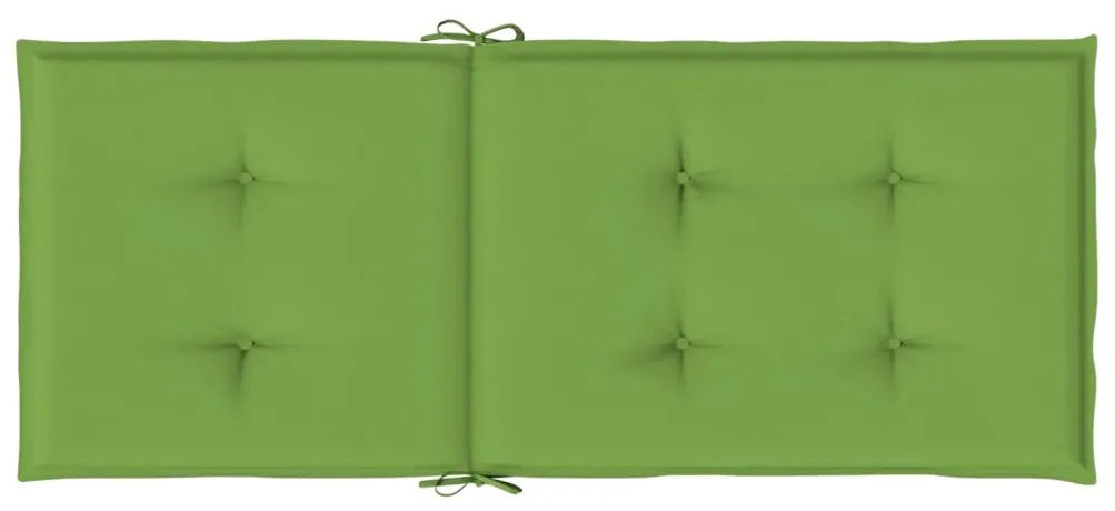 Almofadões cadeiras altas 4pcs mesclado tecido verde
