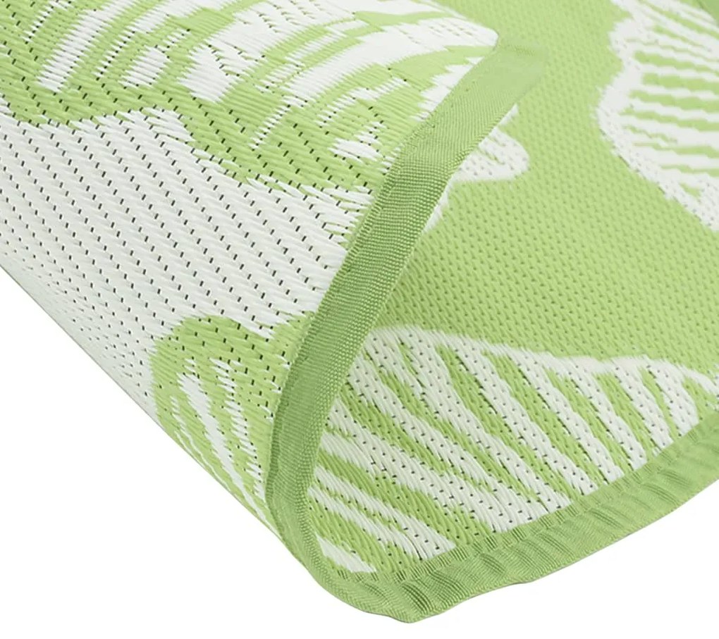 Tapete de exterior Ø200 cm ARAKIL PP Verde