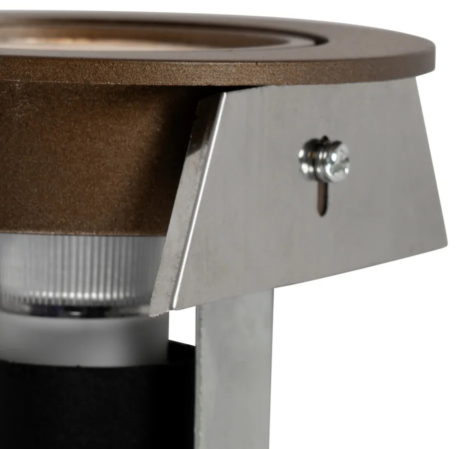 Foco Embutido Inteligente Bronze Escuro Inclinável Incl. Wifi GU10 50mm - Cisco