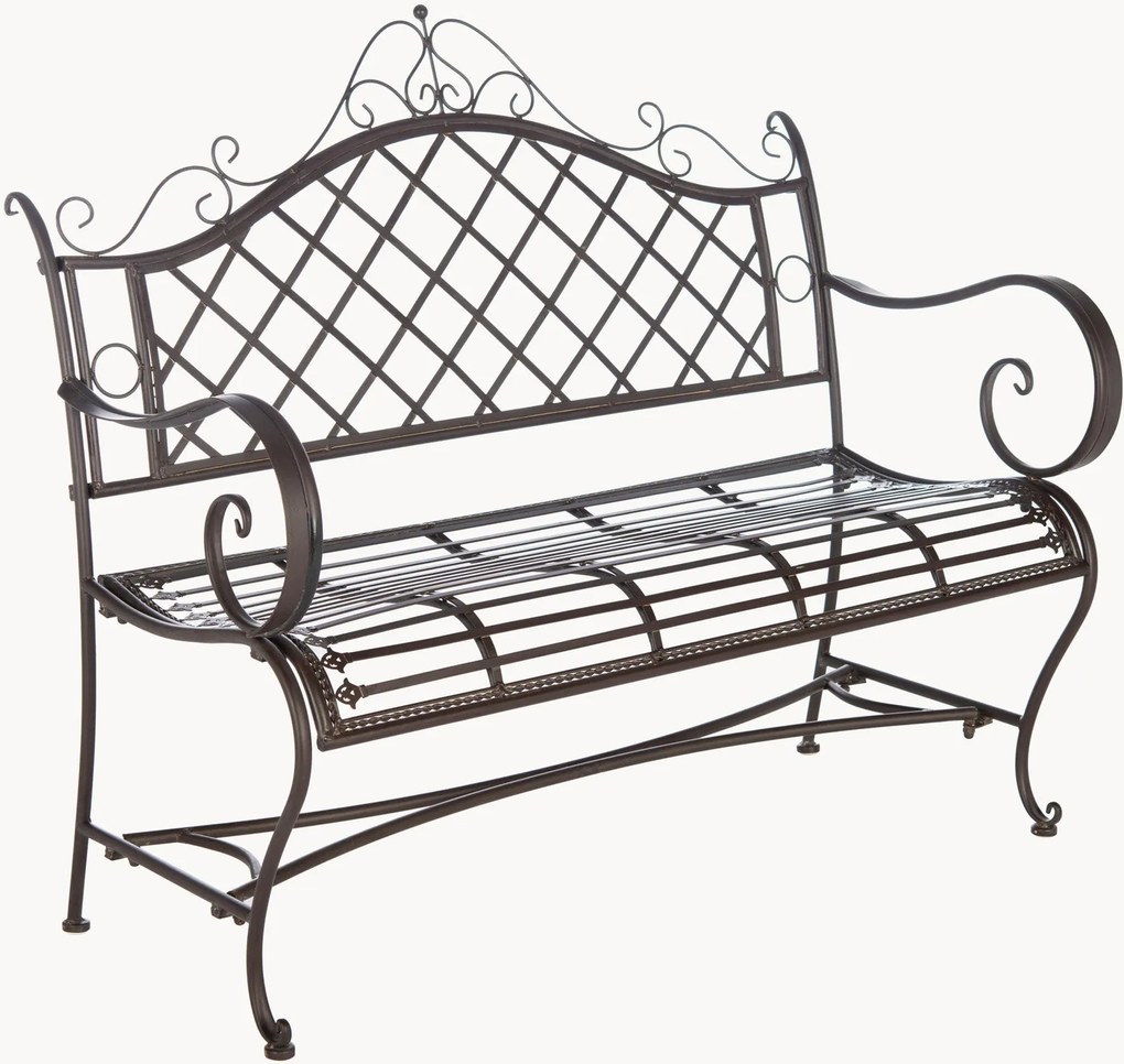 Banco de jardim em metal Abner