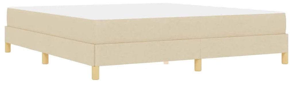 Cama Box Creme, Marrom 180 x 200 cm