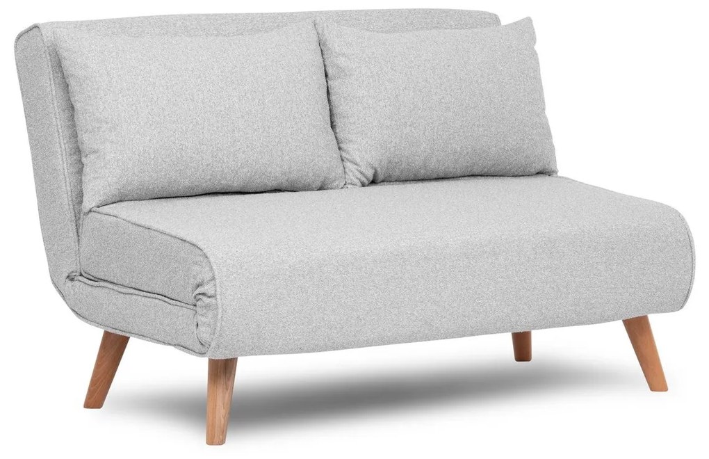 Sofá-Cama 2 Lugares Folde – Cinzento – 120 x 180 cm