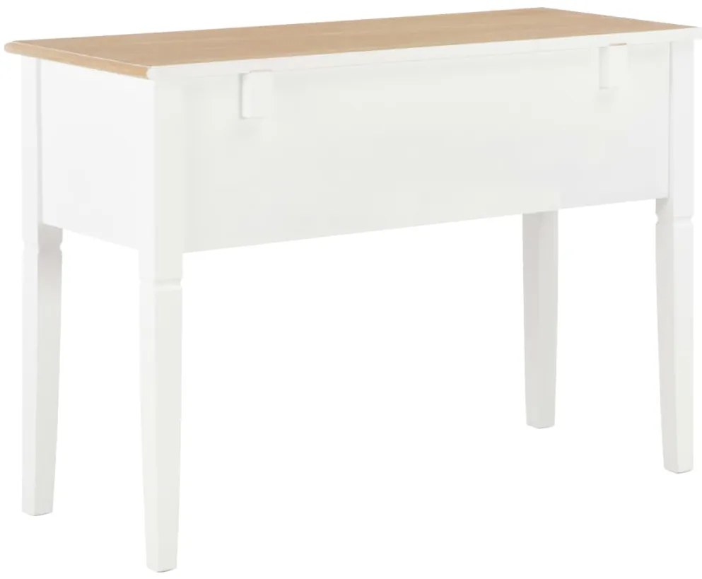 Secretária 109,5x45x77,5 cm madeira branco