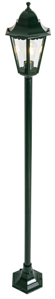 Candeeiro de pé clássico para exterior verde escuro 170 cm IP44 - Nova Orleans Clássico / Antigo