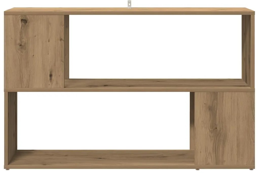 Estante 100x24x63 cm derivados de madeira carvalho artisiano
