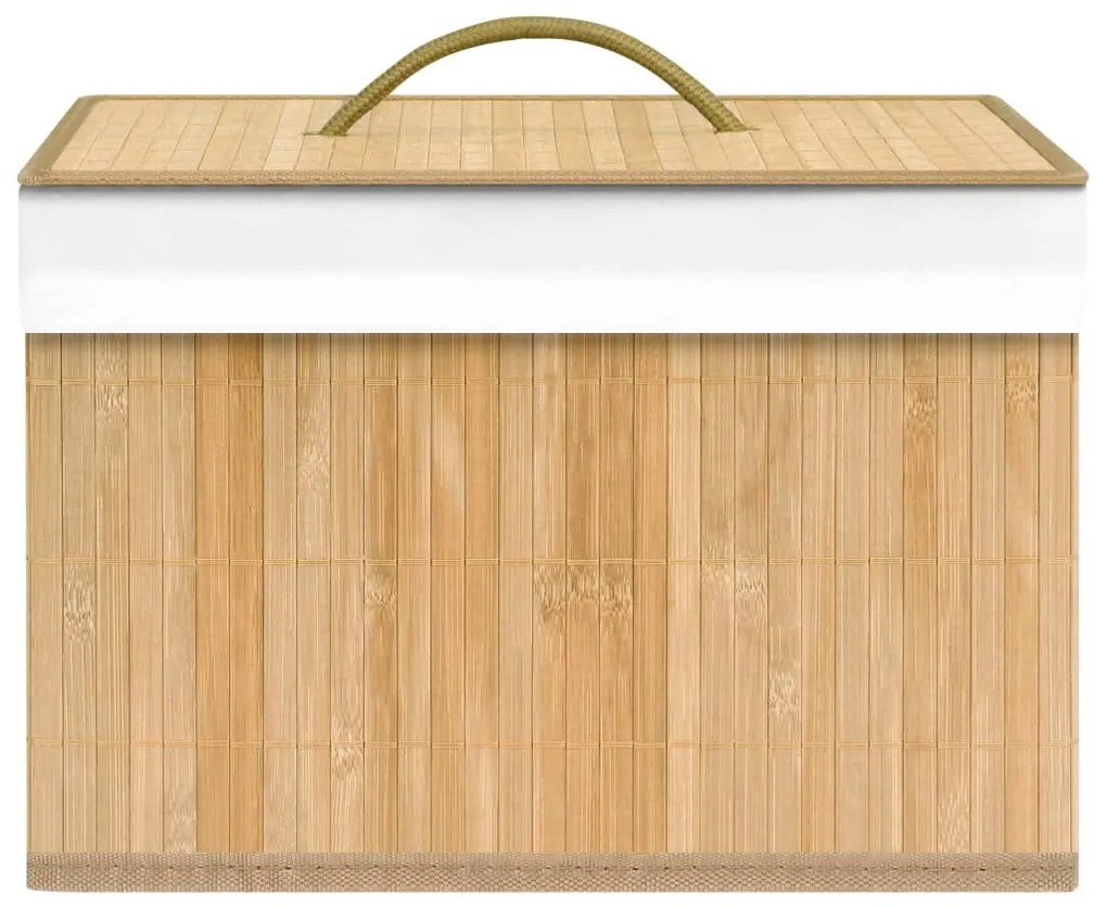 Caixas de arrumação 4 pcs bambu