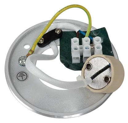 Foco de Teto Redondo Moderno Branco IP44 - Capa