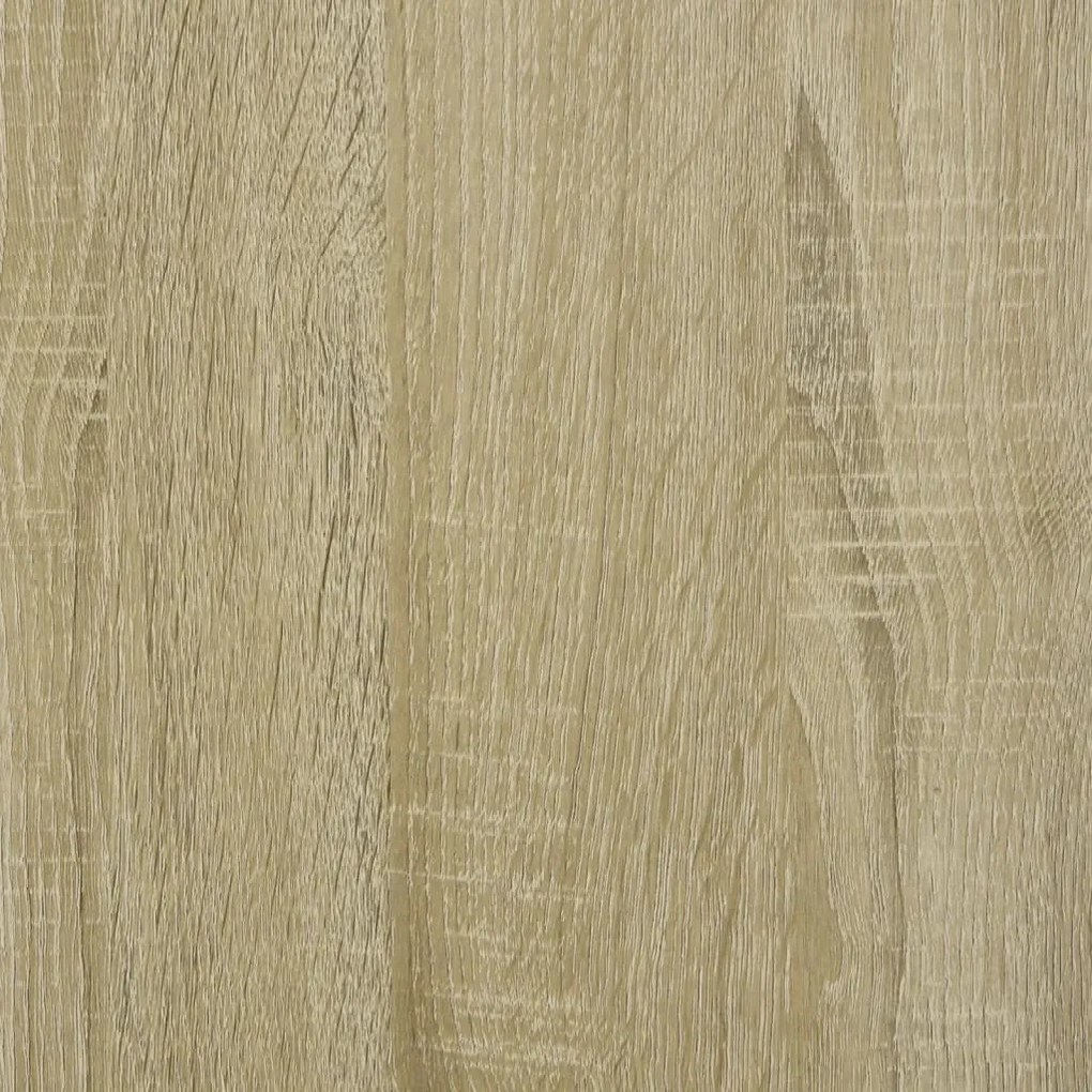 Mesas de apoio 2 pcs 50x46x50 cm deriv. madeira carvalho sonoma