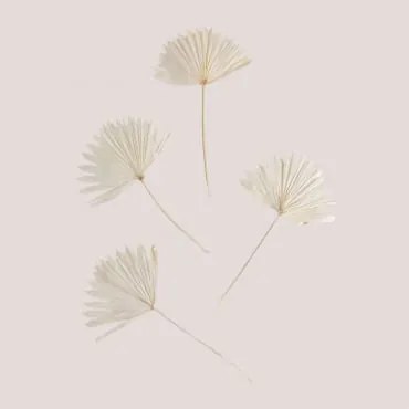 Pack De 4 Ramos Secos Decorativos Urpek Branco - Sklum